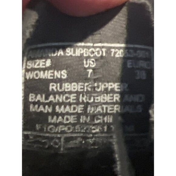 Bogs Womens Amanda Slip-On Rubber Boots Black Size 7 - Picture 3 of 7